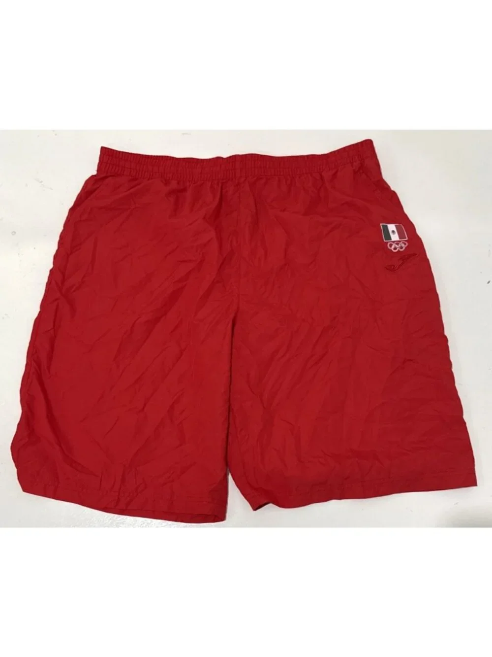 Joma Mexico Official Olympic Red Sports Track Basketball Shorts Mens Size 4XL